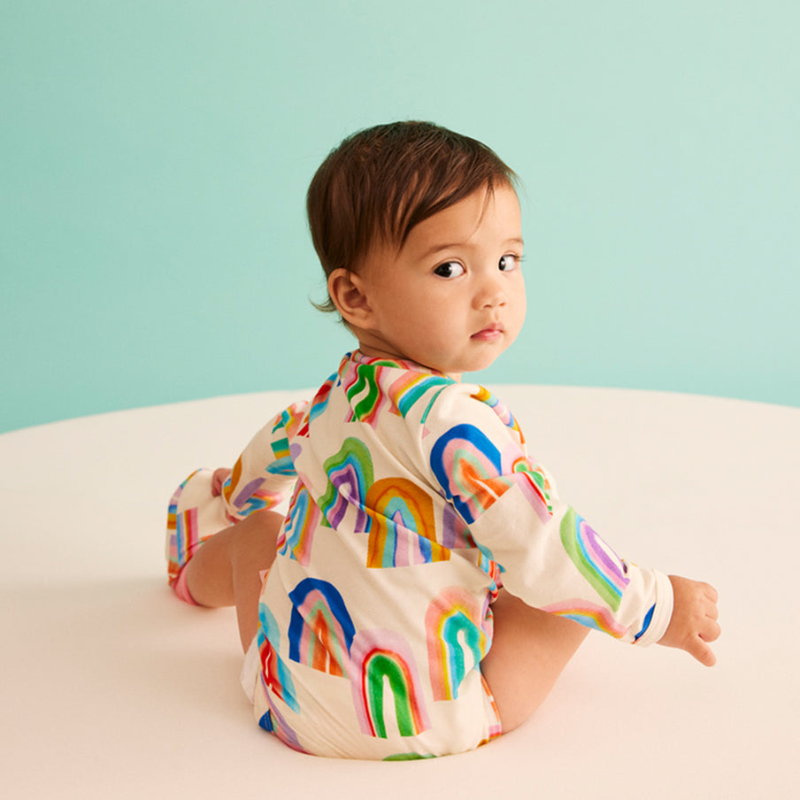 Halcyon Nights LS Bodysuit - Chasing Rainbows