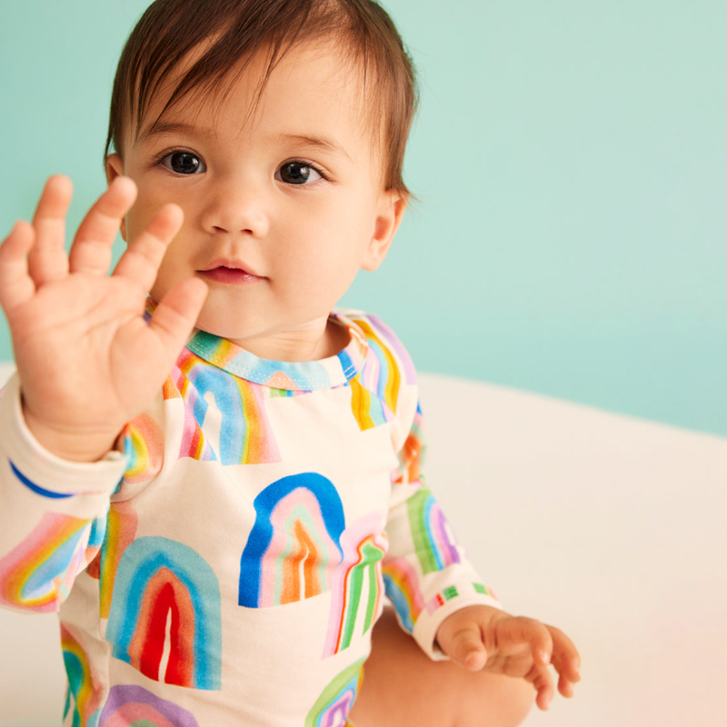 Halcyon Nights LS Bodysuit - Chasing Rainbows