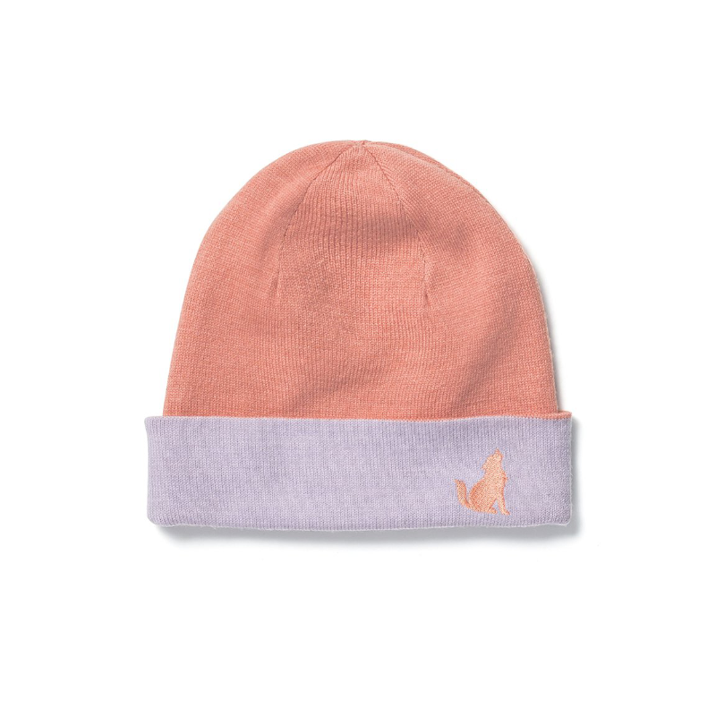 Crywolf Reversible Beanie - Rose/Lilac