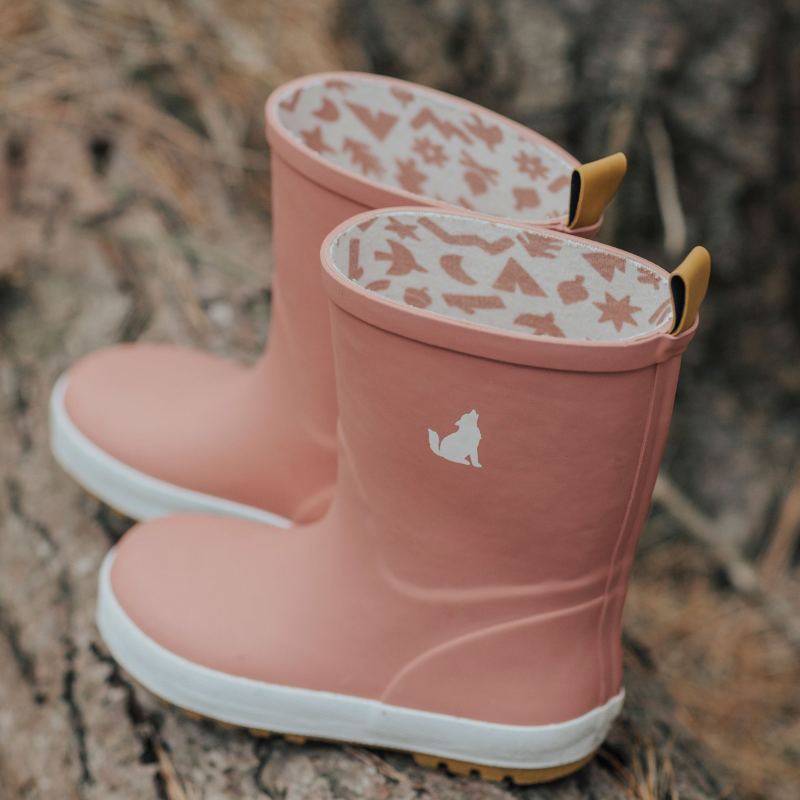 Crywolf Play Rain Boots - Dusty Rose