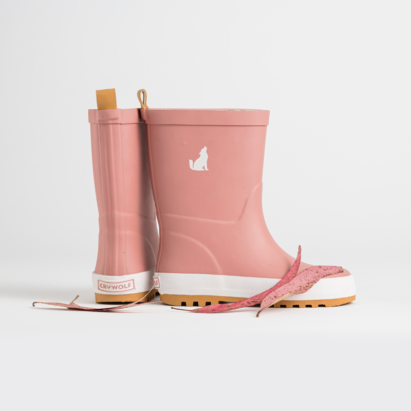 Crywolf Play Rain Boots - Dusty Rose