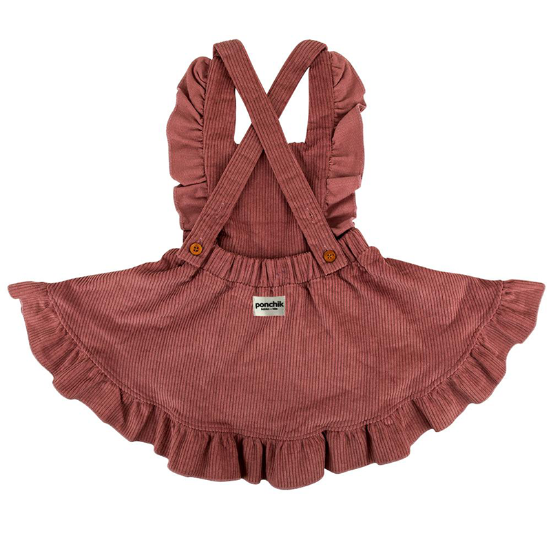 Ponchik Cord Dress - Ballet