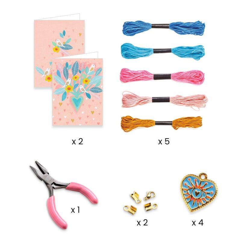 Djeco You & Me Beads Set - Friendships & Hearts
