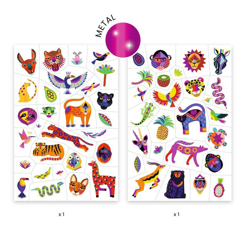 Djeco Tattoos - Wild Beauty