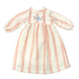 Albetta Doll - Coral Striped Dress
