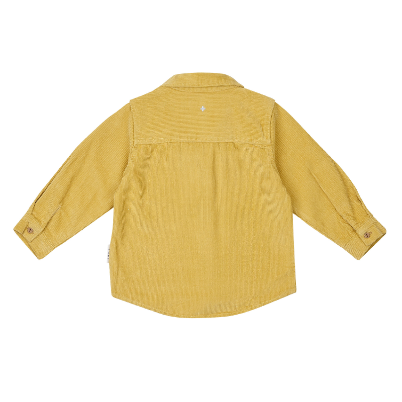 Goldie & Ace Derek Cord Shirt - Custard