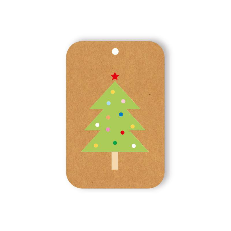 Elly Oak Tag - Christmas Tree