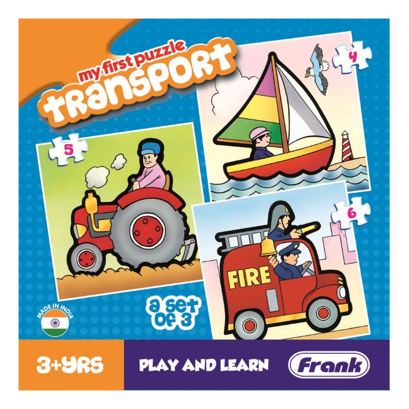 Frank Educational First Puzzle - Transport