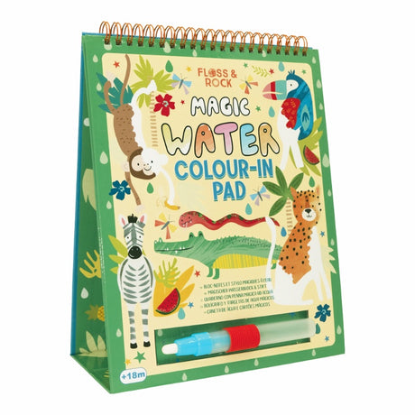 Floss & Rock Magic Water Colouring Flipbook - Jungle