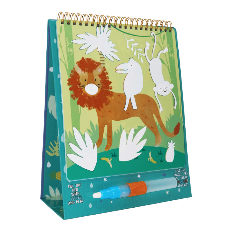 Floss & Rock Magic Water Colouring Flipbook - Jungle