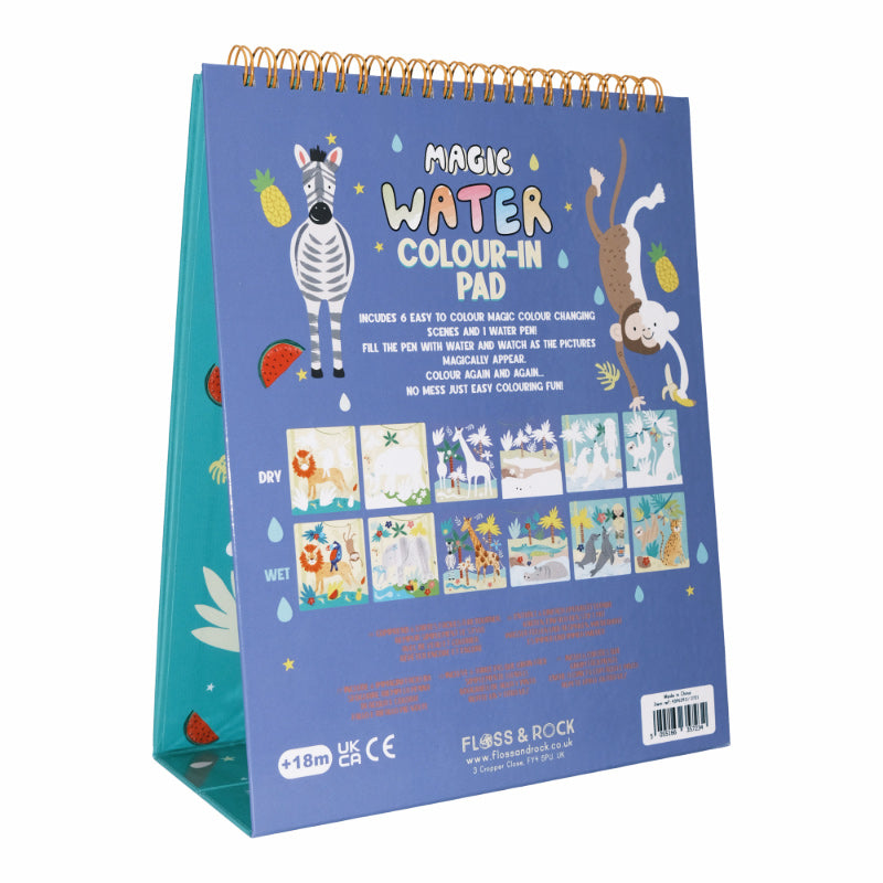 Floss & Rock Magic Water Colouring Flipbook - Jungle