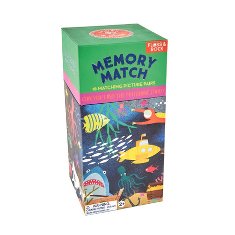 Floss & Rock Memory Match - Deep Sea