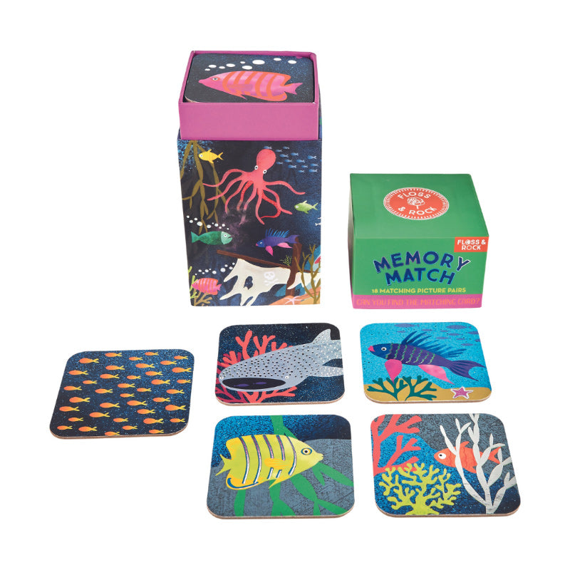 Floss & Rock Memory Match - Deep Sea
