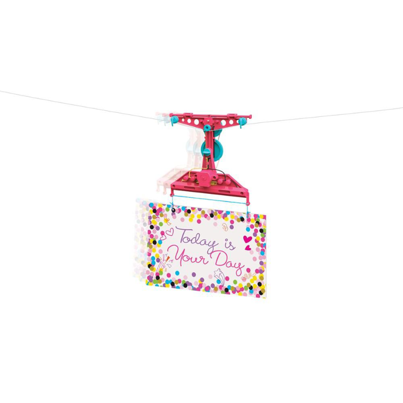 4M - STEAM Powered Kids - Motorised Zipline Messenger