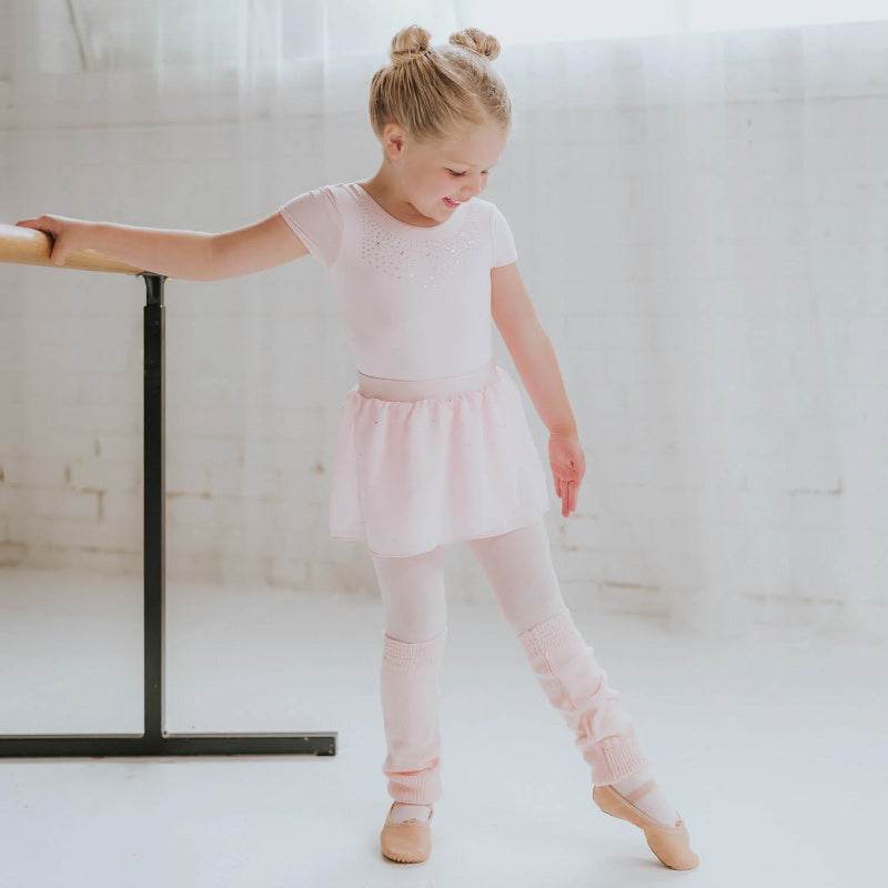 Flo Dancewear Georgette Practice Skirt - Pink