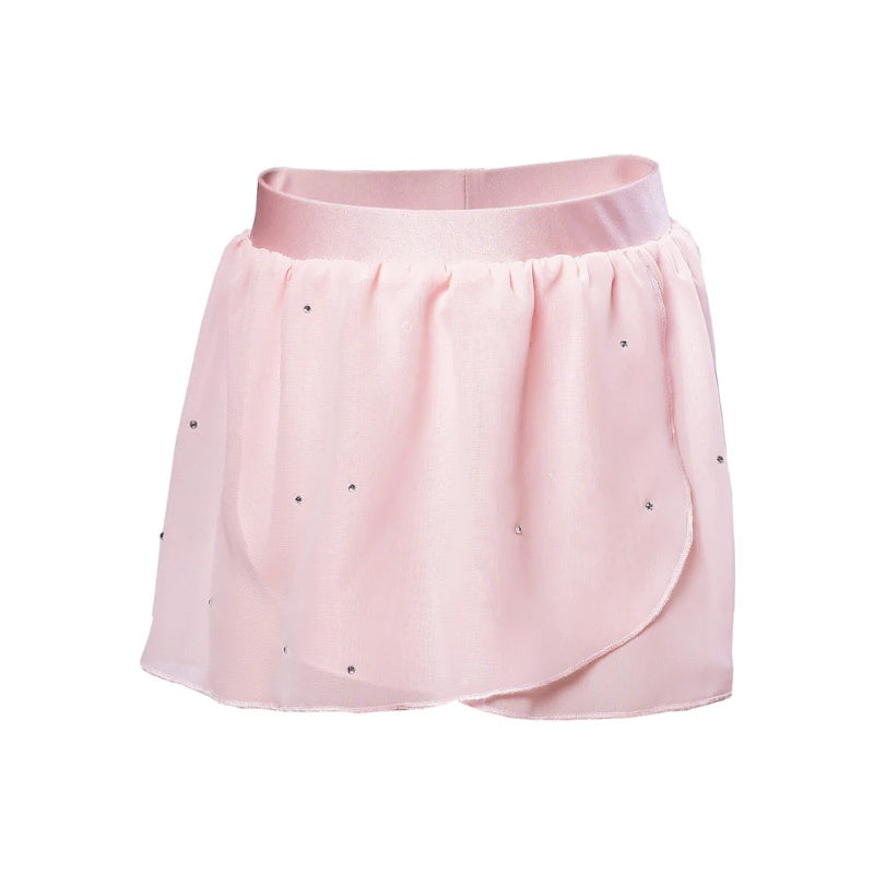 Flo Dancewear Georgette Practice Skirt - Pink