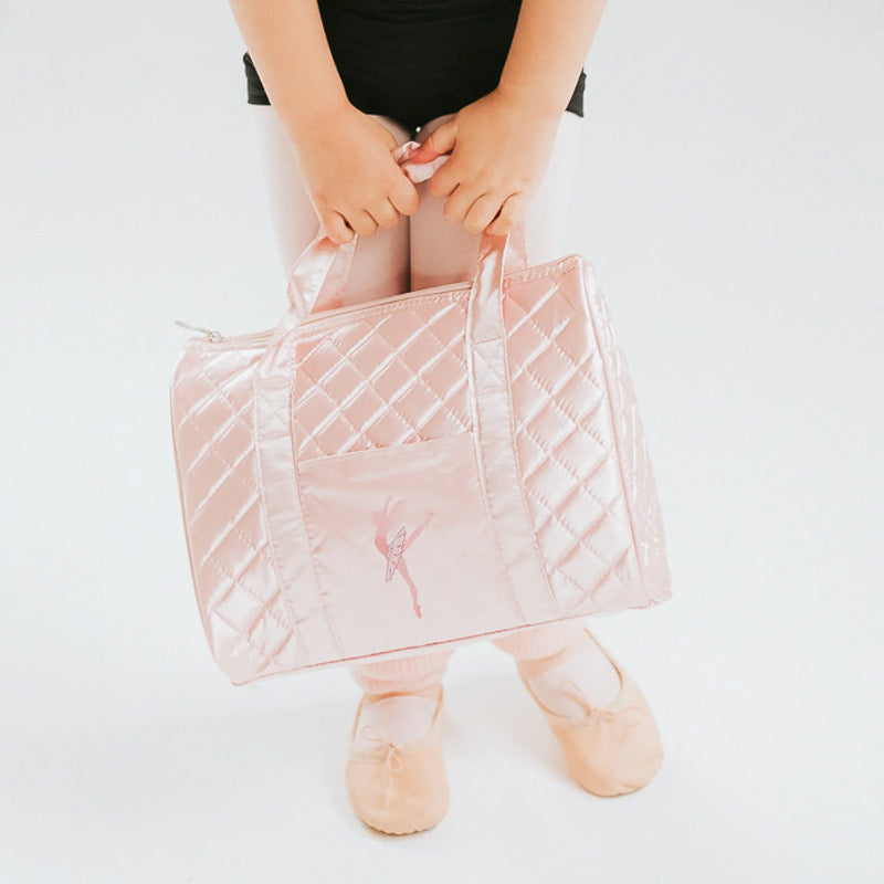 Flo Dancewear Quilted Duffle Bag - Pink
