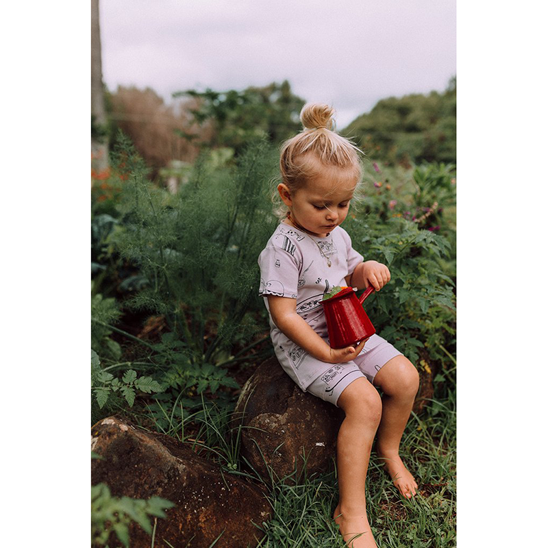 G.Nancy Shorties PJ - Lilac Breakfast