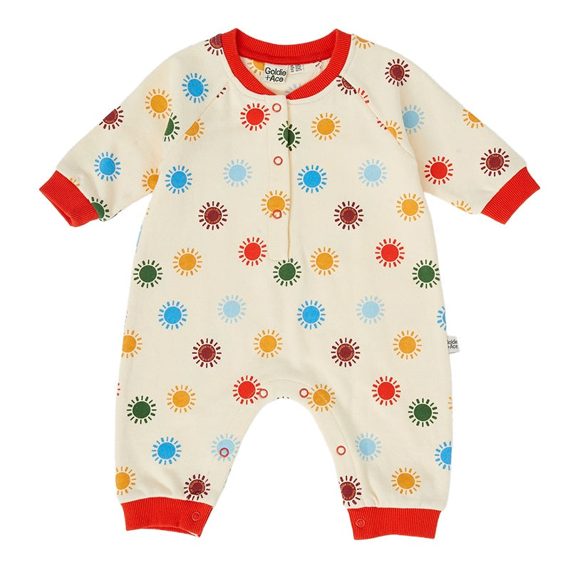 Goldie And Ace Terry Romper - Sunny Days
