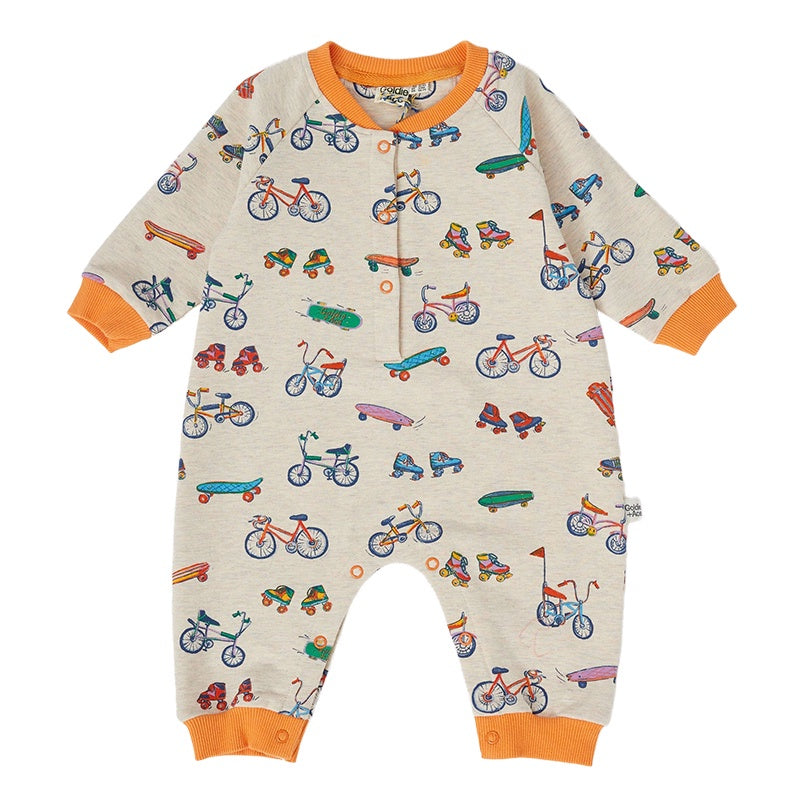 Goldie And Ace Terry Romper - Play All Day