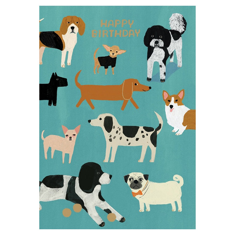 Roger La B Card - Dogs