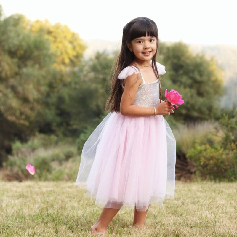 Princess Dress - Pink Sequins