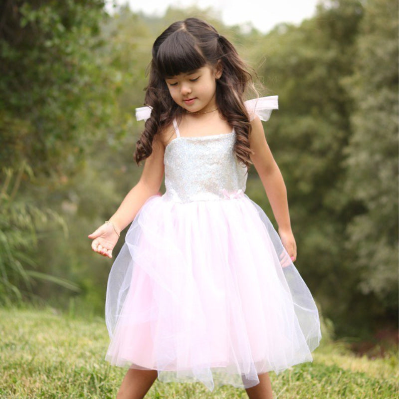 Princess Dress - Pink Sequins