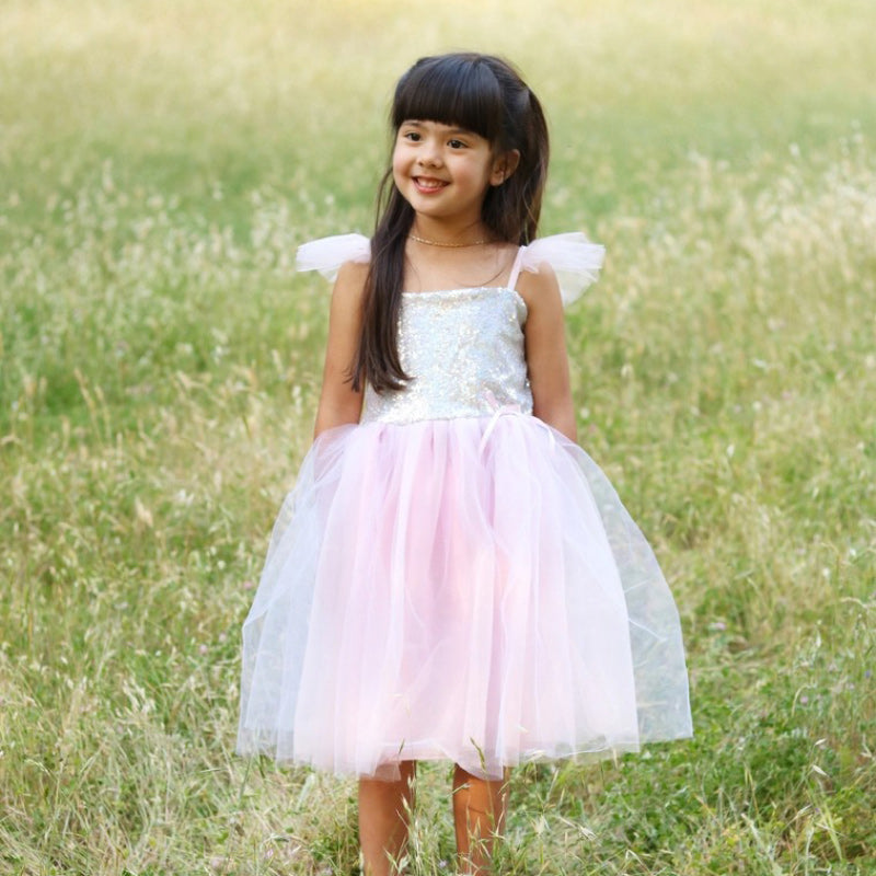 Princess Dress - Pink Sequins