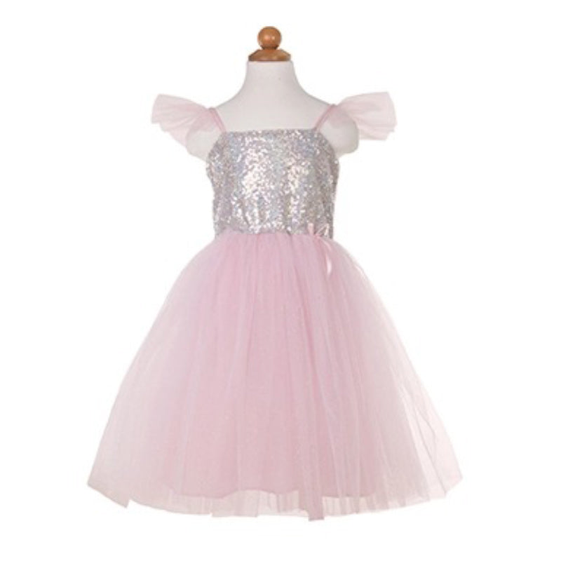Princess Dress - Pink Sequins