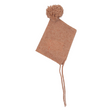 Grown Speckle Merino Bonnet - Coral
