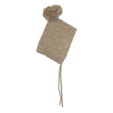 Grown Speckle Merino Bonnet - Stone
