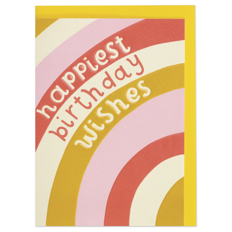 Good Vibes Card - Happiest Birthday Wishes