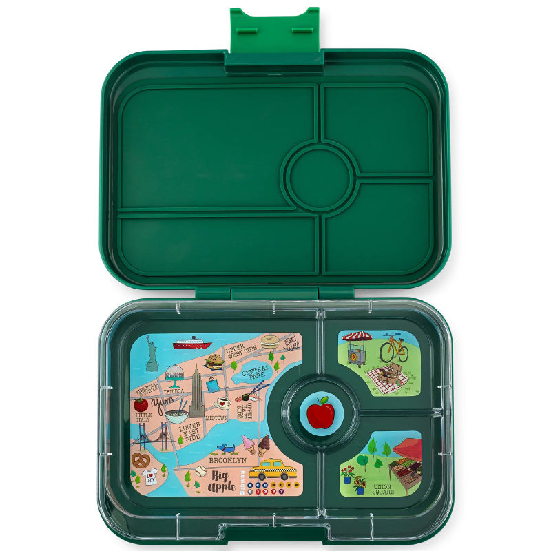 Yumbox Tapas 4C - Greenwich Green NYC Tray