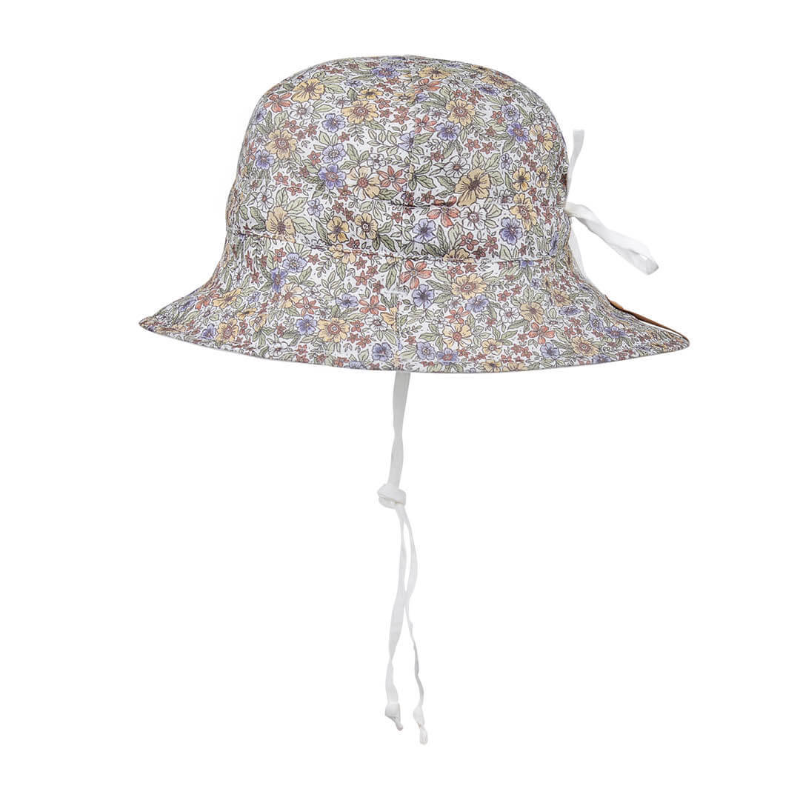 Bedhead Girls Reversible Sun Hat - Wanderer Winnie Blanc