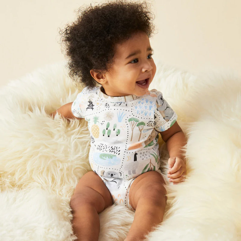 Halcyon Nights SS Bodysuit - Big Adventures