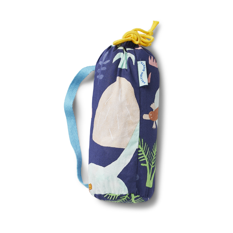 Halcyon Nights Fitted Bassinet Sheet - Beach Forest