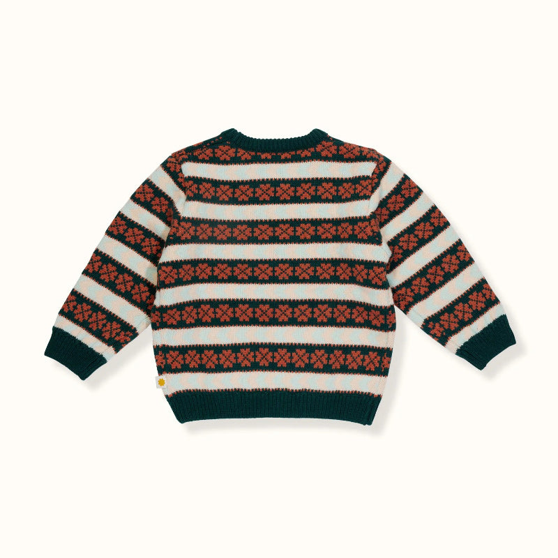 Goldie And Ace Holiday Knit Sweater - Ivy