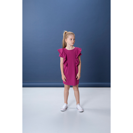 Littlehorn Coco Dress - Crimson