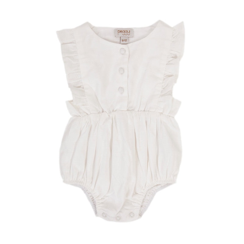Peggy August Playsuit - White
