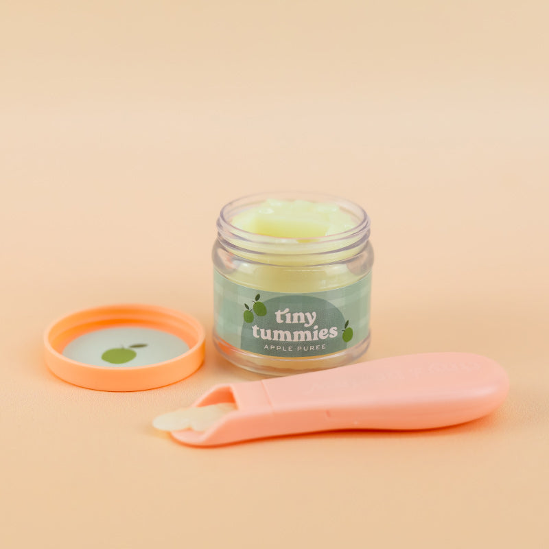 Tiny Harlow Tiny Tummies Magic Apple Puree Jar/Spoon