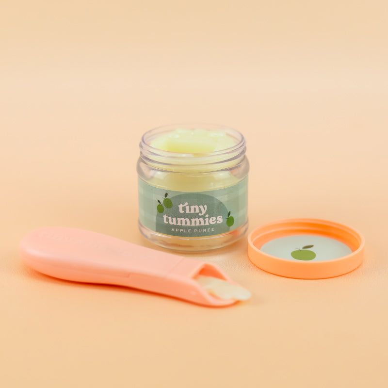 Tiny Harlow Tiny Tummies Magic Apple Puree Jar/Spoon