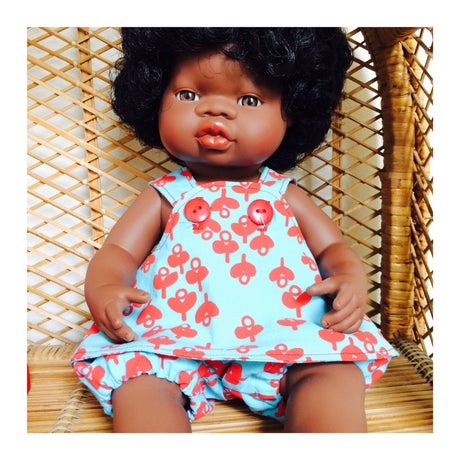 Miniland Anatomically Correct Doll - 38cm Large African Girl