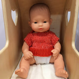 Miniland Anatomically Correct Doll - Small Asian Girl 32cm