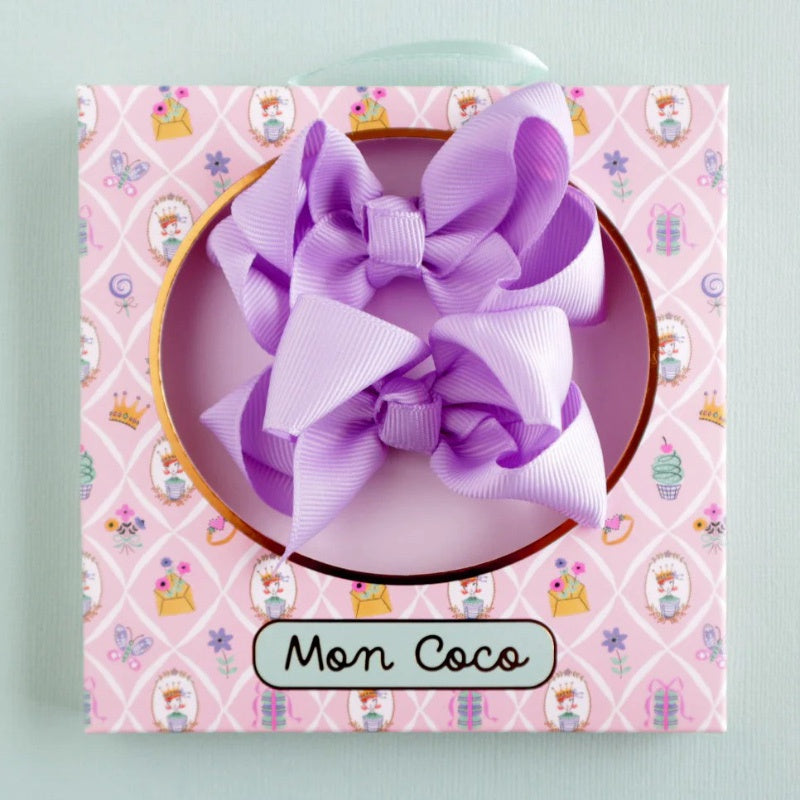 Mon Coco Bows - Purple