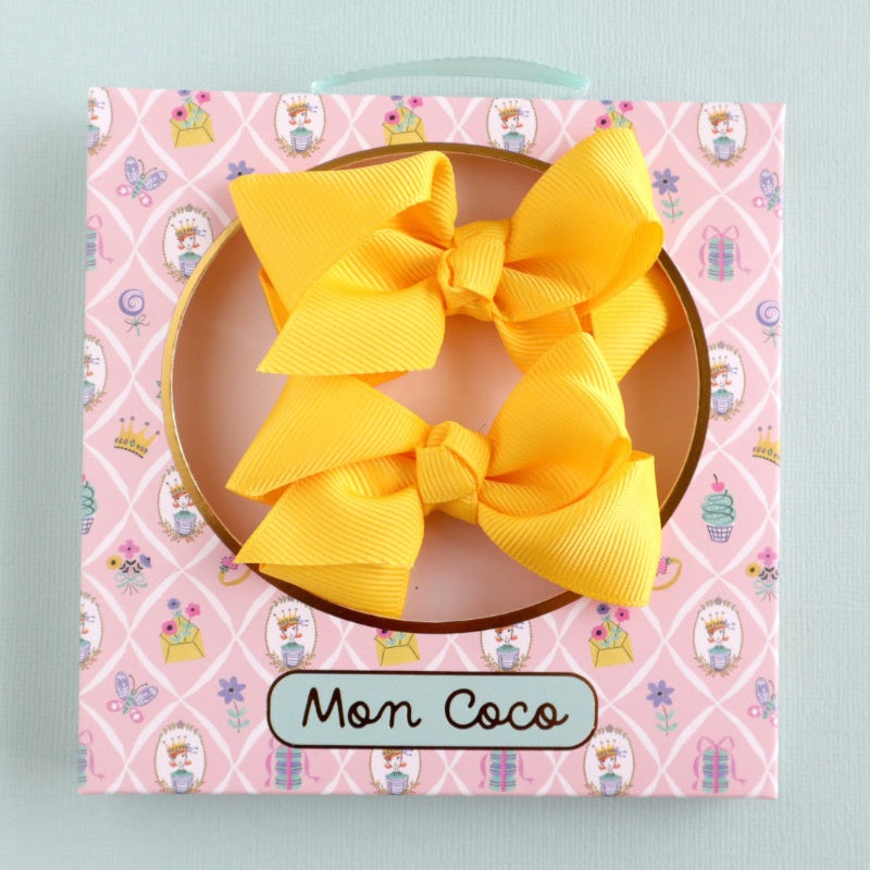 Mon Coco Bows - Yellow