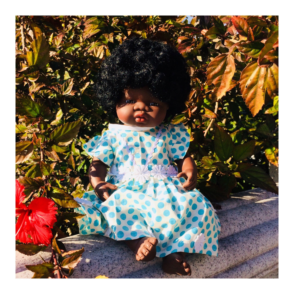 Miniland Anatomically Correct Doll - 38cm Large African Girl