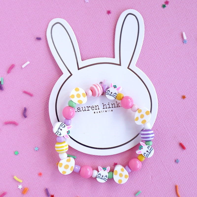 Lauren Hinkley Elastic Bracelet - Easter Bunny