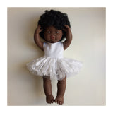 Miniland dolls Leotard and tutu hand made by Shorties