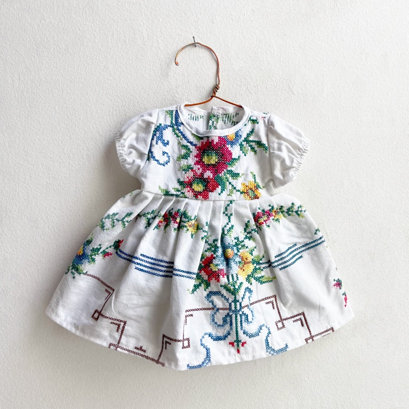 Special Embroidered Dolls Dress
