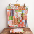 Dolls Bed Sheet / Pillow Set - Patchwork Print